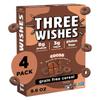 Three Wishes Grain-Free & Protein Cereal - Healthy, Low Sugar & Gluten-Free Breakfast Cereal - Low Carb, Plant-Based, Vegan & Non-GMO - Cocoa, 4-Pack view 1