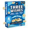 Three Wishes Grain-Free & Protein Cereal - Healthy, Low Sugar & Gluten-Free Breakfast Cereal - Low Carb, Plant-Based, Vegan & Non-GMO - Frosted, 4-Pack view 1