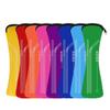 Hoshen 7 Piece 8.5 Inch Reusable Stainless Steel Straw Set With Anti-Scratch Mouth Silicone Tip, Bone Pack Set (3 Straight/3 Curved/1 Brush/6 Silicone Mouth) - Green view 3