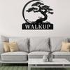 RBPCAAR Custom Bonsai Tree Metal Wall Art Personalized Bonsai Tree Name Sign Custom Plant Door Signs Garden Housewarming Gift view 3