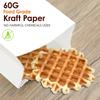 Kslong 100PCS Mini White Paper Bags, Small Paper Treat Bags l LB, Kraft Paper Sandwich Cookies Bags Bulk for Candy, Snack, Popcorn, Lunch, Party Favor, Thank You Gift Packaging 3.5x2.2x6.7 Inch view 3
