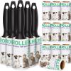 1350 Sheets Lint Rollers for Pet Hair Extra Sticky Remover for Pet Hair, Couch, Clothing, Furniture, Carpet and More, 5 Handles 15 Rolls of Lint Roller Refill, 90 Sheets Per Roller view 1