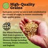 My Brew Supply Wheat Premium Malt Beer Making Grain | Brew Your Own Pale to Slightly Dark Wheat Beer with 6-Row Grains | Grown in Western Europe | 10lb (2.5L) Crushed Grain view 3