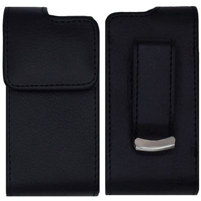 2nd Gen Premium Pouch Case with Belt Clip for Medtronic MiniMed Insulin Pumps (All Models) (Vertical/1-A/BLACK)
