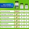 aSquared Nutrition Shilajit 1000mg - 120 Capsules - Pure Shilajit Extract Supplement and Powder Complex Pills - Natural Humic & Fulvic Acid & Trace Minerals - Alternative to Resin & Drops view 3