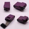 2nd Gen Premium Pouch Case with Belt Clip for Medtronic MiniMed Insulin Pumps (All Models) (Vertical/1-A/PURPLE) view 2