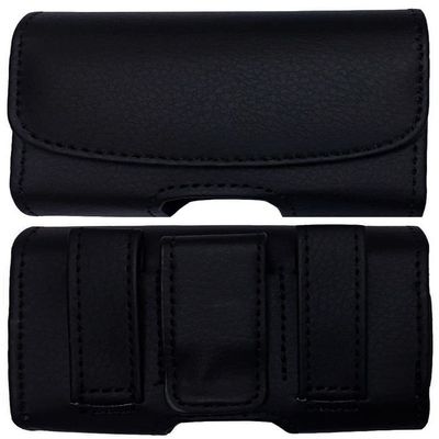2nd Gen Premium Pouch Case with Belt Clip for Medtronic MiniMed Insulin Pumps (All Models) (Horizontal/1-A/BLACK)