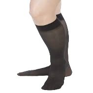 Allegro Womens 15-20 mmHg Compression Stockings, 265 Soft Heather Opaque Microfiber, Thigh High Supports