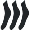 BRAZIZ Diabetic Ankle Socks, Non-Binding Circulatory Doctor Approved Cushion Cotton Quarter Socks for Mens Womens 12 Pack (9-11, BLACK) view 2
