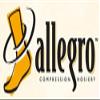 Allegro Womens 15-20 mmHg Compression Stockings, 265 Soft Heather Opaque Microfiber, Thigh High Supports view 3
