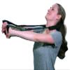 ProPosture(tm) Neck Exerciser Easy, Medium, Firm Resistant Band for Rehabilitation (Made in USA) (Firm) view 2