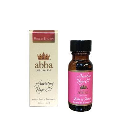 Abba Christian Products Rose of Sharon Anointing Oil (1/2 oz) 1 pk