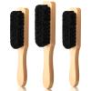 3 Pcs Laundry Stain Brush Soft Bristle Brush Velvet Furniture with Wooden Handle Stain Tool for Household Cleaning Carpet Furniture Laundry Supplies view 1