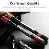 Cigar Punch 4-in-1 Draw Enhancer Tool with Double Size Cigar Punch and Stainless Steel Twin Needle Comes in Gift Box(Red Black) view 4
