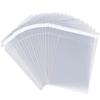 LEOSINDA 10000pcs 4 X 5" Clear Resealable Cellophane Bags Treat Bags Cookie Bags Cello Candy Bags Self Sealing Adhesive Gift Wrap Plastic Small Business Packaging 1.3mil view 1