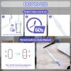 SHENGSEN 4 Packs Fake Pregnancy Test Strips,Always Positive Early Pregnancy Test Kit,Prank HCG Pregnancy Rapid Test for April Fools' Joke Gag,Blue & Pink view 2