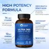 Vitamin World Ultra 360 Multivitamin for Men, Men's Multivitamin with Herbs & Antioxidants for Energy & Performance, Supplement with Vitamin A, C, D, E, B12 & Zinc for Immune Support, 180 Caplets view 3