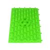 Green Foot Massagers Reflexology Mat - Foot Massage Mat with Walking Toe Plate for Yoga, Outdoor Games, Bathroom Use - Green view 1