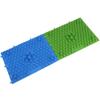 Green Foot Massagers Reflexology Mat - Foot Massage Mat with Walking Toe Plate for Yoga, Outdoor Games, Bathroom Use - Green view 3