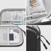 Elonbo Diabetic Supplies Storage Bag, Portable Glucose Meter Carrying Case, Insulin Pen and Medication Travel Case for Glucose Meters, Insulin Pen, Test Strips, Lancets, Syringe, Small Ice Pack, Black view 4