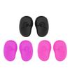 FOMIYES Professional Hairdressing Earmuffs 3 Pairs Silicone Ear Covers Protect from Dye Water Reusable for Home Salon Hearing Shield view 1
