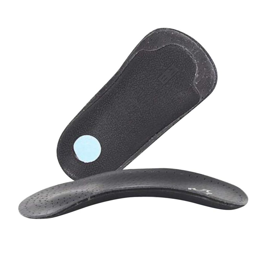 1 Pair 3/4 Foot Arch Support Heel Feet Fatigue Insoles Shoe Inserts Orthotic Half Insoles high Arch Support Shoe Orthotic Inserts Emulsion Men and Women