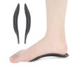 1 Pair 3/4 Foot Arch Support Heel Feet Fatigue Insoles Shoe Inserts Orthotic Half Insoles high Arch Support Shoe Orthotic Inserts Emulsion Men and Women view 4