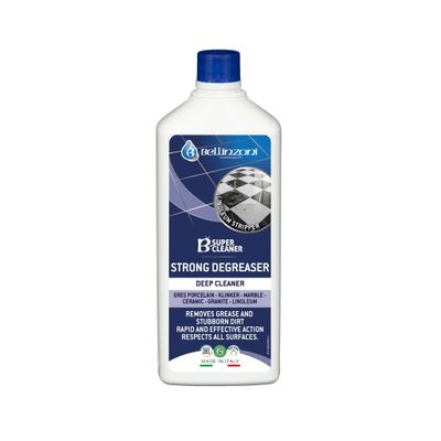 Bellinzoni B-Super Cleaner Degreasing Solvent Cleaner for Stone & Hard Surfaces, 1 L (33.8 fl oz)
