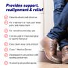 Neo G NeoThotics Pro-Expert Plantar Fasciitis Arch Support Insoles for Women and Men  3/4 Length Orthotic Inserts for Foot Pain, Heel Pain, Knee Back Pain, Plantar Fasciitis Relief - L view 3