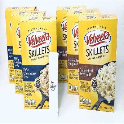 Skillets Philly Cheesesteak | Creamy Beef Stroganoff Variety Pack 3 Each Assorted Flavor