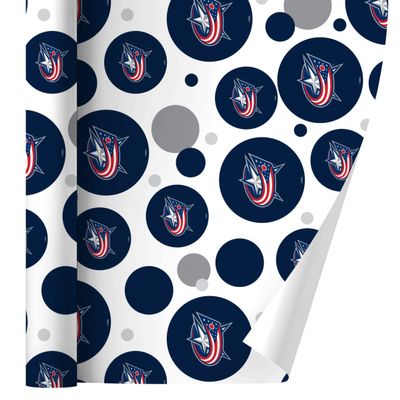 GRAPHICS & MORE Colombus Blue Jackets Logo Gift Wrap Wrapping Paper Roll