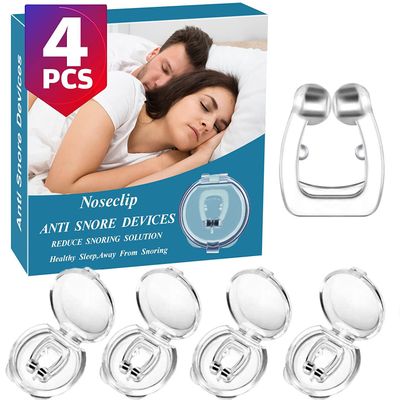Snore Stopper - Silicone Magnetic Anti Snore Nose Clip,Anti Snoring Devices Help Stop Snoring Devices That Work for Women & Men,Comfortable Nasal to Relieve Snore, Anti Snore Stopper