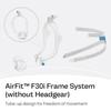 Resmed AirFit F30i Frame System - for Full-Face CPAP Mask Frame System - Replacement CPAP Accessories - Small - Without Headgear - Wide Cushion view 3