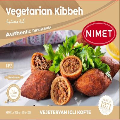 Nimet Vegetarian Kibbeh - Sebzeli Icli Kofte - Etsiz - 320gr