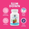 Yes You Can! Slim Down Dietary Supplements - with African Mango, L-Carnitine, Apple Cider Vinegar, Green Tea Extract, and Caffeine derived from Guarana Seed Extract, 30 Capsules/1 Month Supply view 2