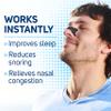 Clear Passage Extra Strength Nasal Strips 50 Ct, Nasal Dilators for Men & Women, Anti Snoring, Instant Congestion Relief for Cold & Allergy, Improves Sleep, Better Performance, for Day & Night, Black view 2