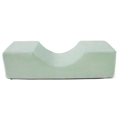 Koolouispoper Grafting Eyelashes Soft Memory Foam Pillow with Pocket U Shape Eyelash Extension Pillow Beauty Salon Makeup Tool (Pea Green)