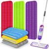 6 Pack Reusable Mop Pads Compatible with Swiffer PowerMop, Wood Floor Pads Microfiber Mop Replacement Refills Machine Washable for All Floor Surfaces view 1
