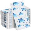 Yisong 100 Pcs Turtle Disposable Hand Towels Paper Napkins for Bathroom Guest Decorative Soft Towels Ocean Party Supplies Summer Sea Decoration for Graduation Birthday Holiday Wedding Baby Shower view 1