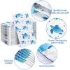 Yisong 100 Pcs Turtle Disposable Hand Towels Paper Napkins for Bathroom Guest Decorative Soft Towels Ocean Party Supplies Summer Sea Decoration for Graduation Birthday Holiday Wedding Baby Shower view 3