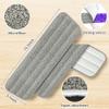 6 Pack Reusable Mop Pads Compatible with Swiffer PowerMop, Wood Floor Pads Microfiber Mop Replacement Refills Machine Washable for All Floor Surfaces view 3