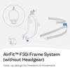 ResMed AirFit F30i Frame System - For Full-Face CPAP Mask Frame System - Replacement CPAP Accessories - Large - Without Headgear - Small-Wide Cushion view 3