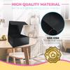 Kiniu 5Pack Black Gift Boxes with Lids Bulk - Gift Boxes for Presents with 25PCS White Tissue Paper - Black Gift Box Set - Collapsible Magnetic Closure Box for Bridesmaid Proposal Boxes, Groomsman Box, Wedding, Birthday, Shirt - 9.25x9.25x3.75 Inches view 4