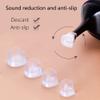 SooGree High Heel Protective Heel Caps, 8 Pairs Heel Tip Covers 4 Sizes High Heel Stoppers, Heel Covers Protectors for Heel Walking on Grass Soft Mud Gravel view 4
