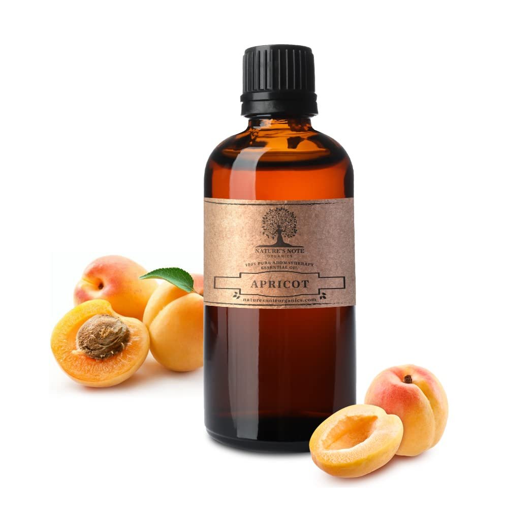 Apricot Essential Oil - 100% Pure Aromatherapy Grade Essential Oil by Nature's Note Organics - 8 Fl Oz