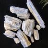 Shubhanjali Natural Blue Kyanite Crystals Raw Rough Stones for Reiki Stones Healing 250 Gm Approx- Blue view 3