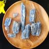 Shubhanjali Natural Blue Kyanite Crystals Raw Rough Stones for Reiki Stones Healing 250 Gm Approx- Blue view 4