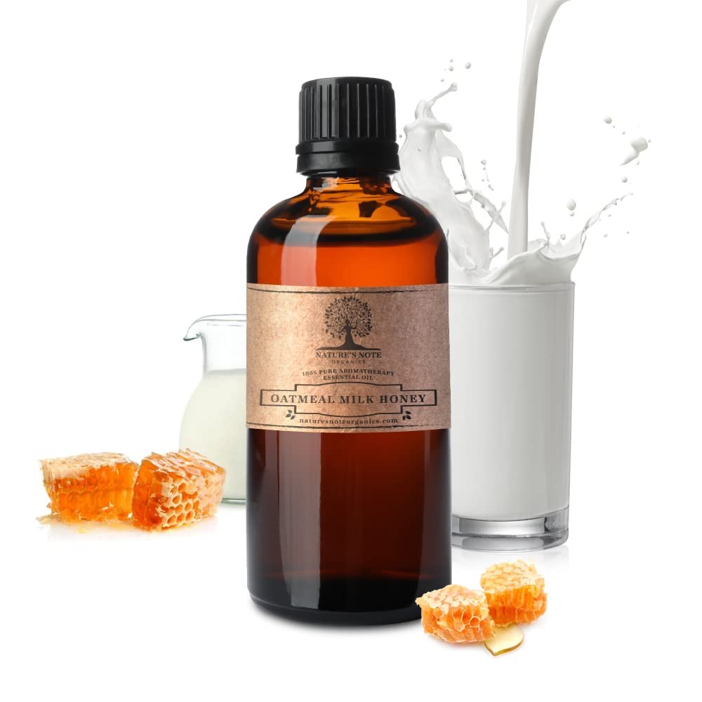Oatmeal Milk Honey Essential Oil - 100% Pure Grade Essential Oil by Nature's Note Organics - 1 Fl Oz