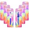100 Pack Holographic Beadable Pen Packaging Bags Resealable Pen Bags for Bead Pens Small Business Party Favors, Food Storage, Cosmetics, Jewelry, Craft Supplies & Lip gloss 2.36x7.3" view 1