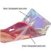100 Pack Holographic Beadable Pen Packaging Bags Resealable Pen Bags for Bead Pens Small Business Party Favors, Food Storage, Cosmetics, Jewelry, Craft Supplies & Lip gloss 2.36x7.3" view 4